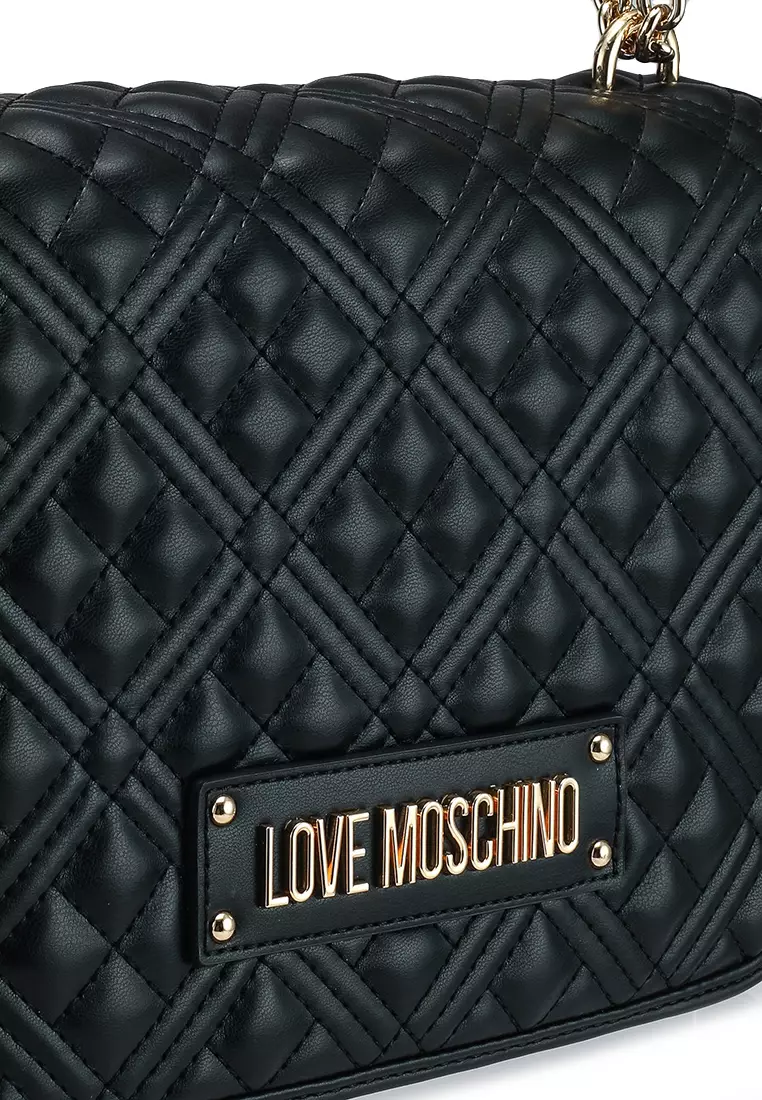 Moschino quilted handbag clearance