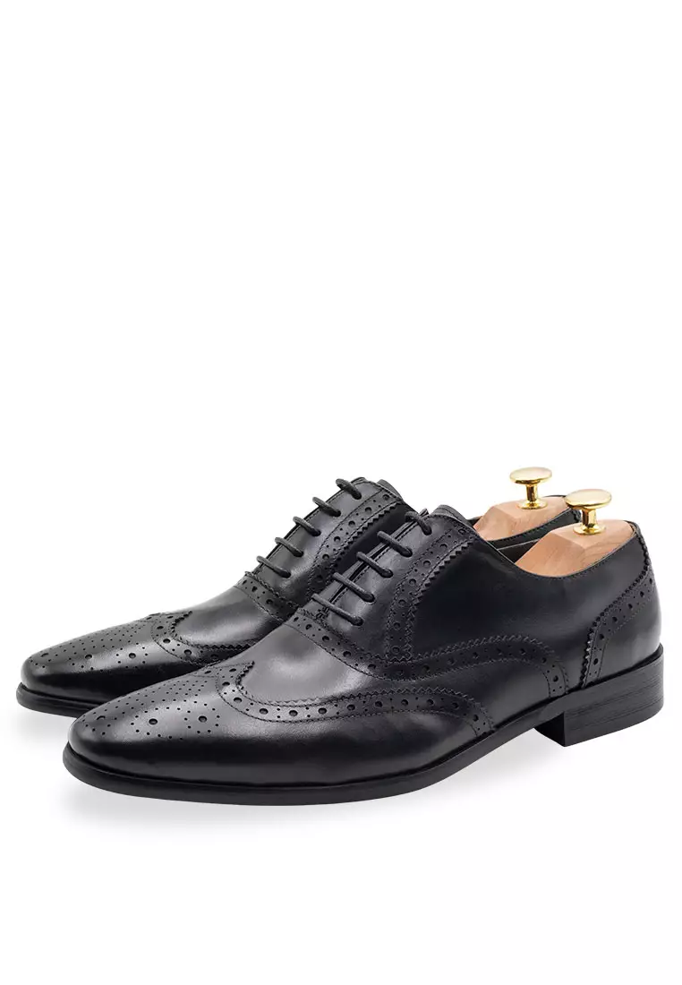 Salvador Blake Stitch Black Oxford