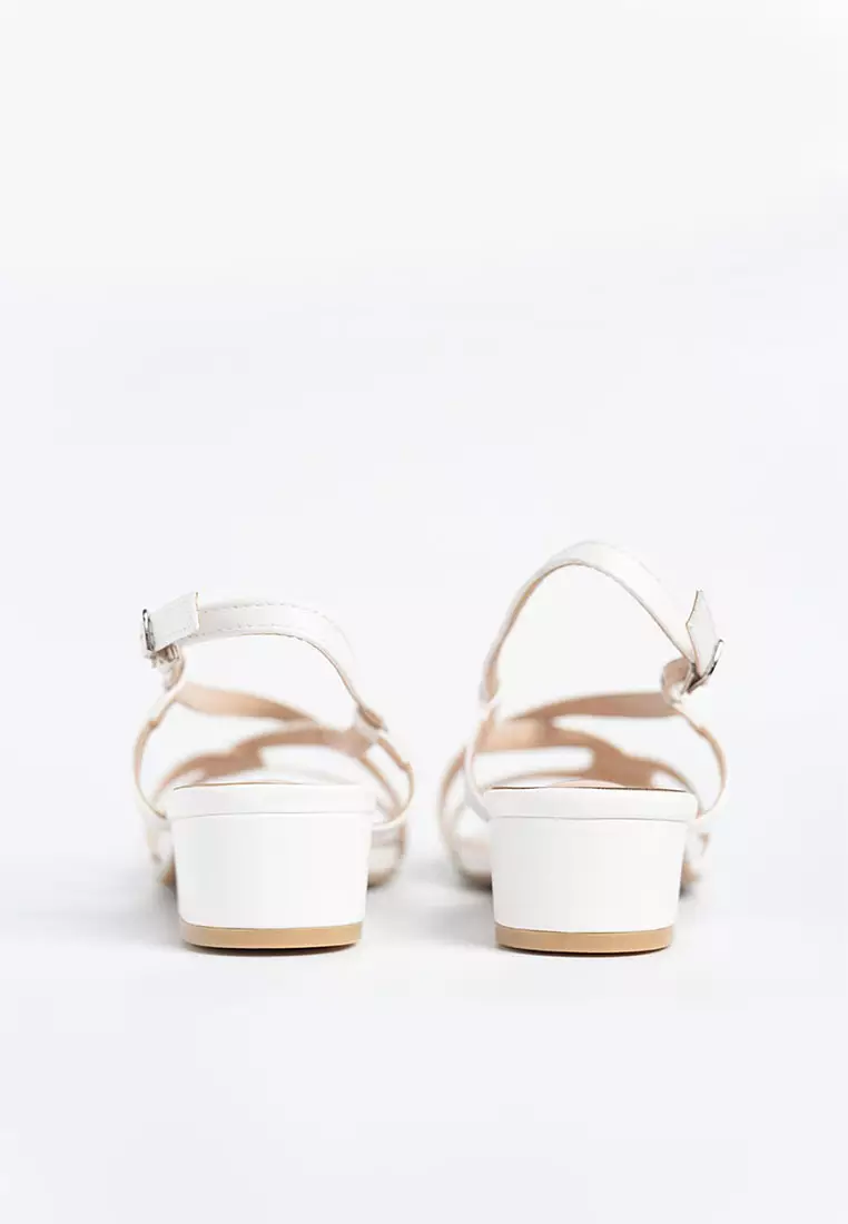 Penny Woven Low Heels