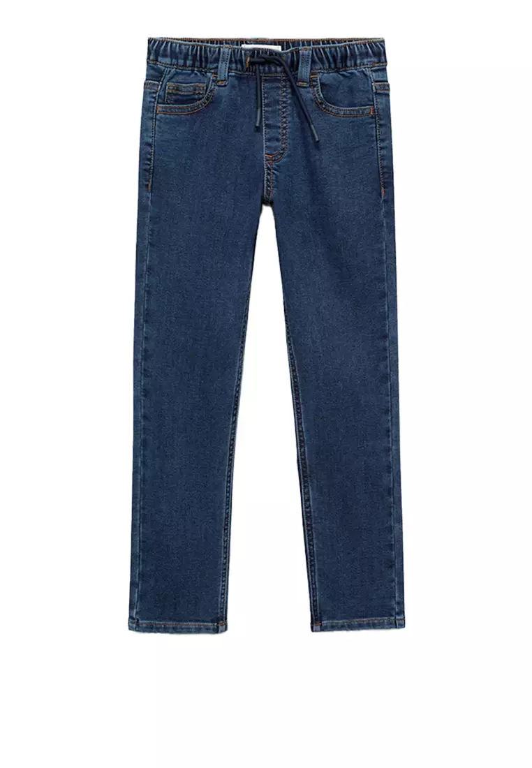 Comfy Jeans With Drawstring