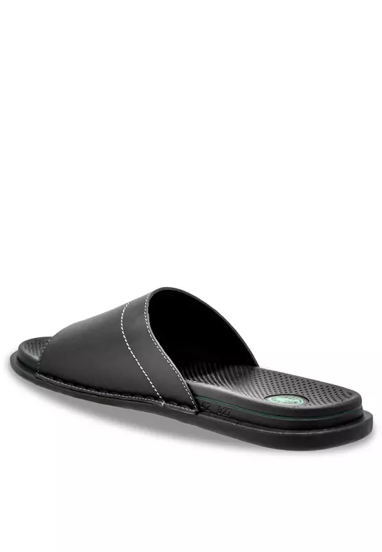 Slip On Faux Leather Casual Sandals