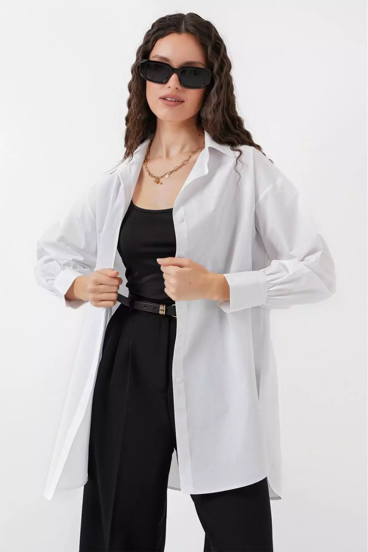 Oversized Tunic Shirt