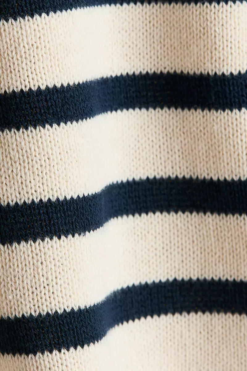 Cotton-knit cardigan