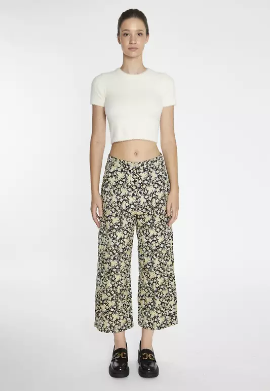 Cream Crop Jumper