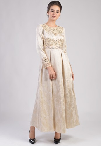 Jual BIBIQ Bibiq Gamis  Jacquard Original ZALORA  Indonesia