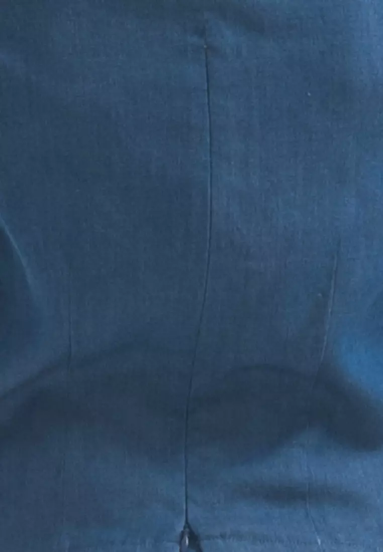 Sleeveless Denim Blouse