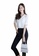 Crystal Korea Fashion white Korean-made V-neck short-sleeved all-match solid color shirt F8435AA08DF196GS_1