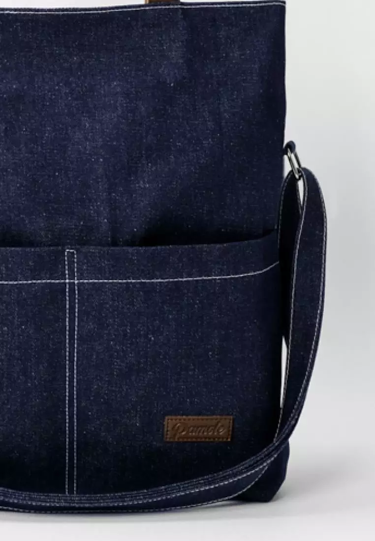 Tas Selempang Wanita Sling Bag Wanita Bahan Jeans