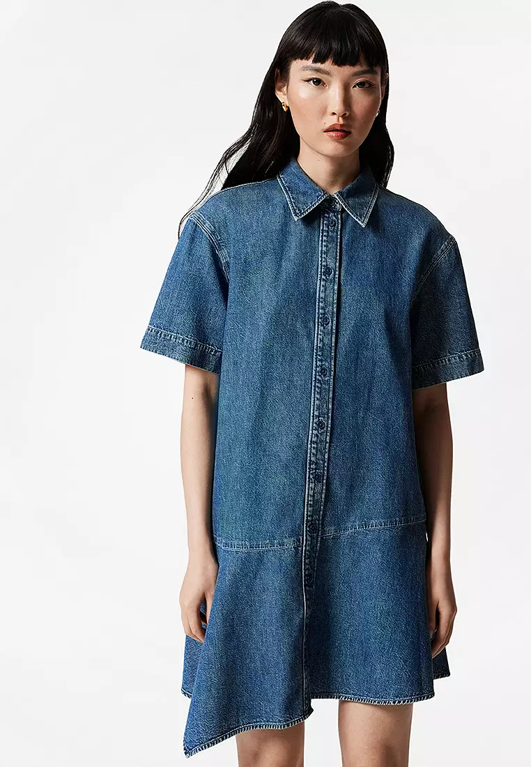 Buy & Other Stories Asymmetrical T-Shirt Denim Dress 2026 Online | ZALORA