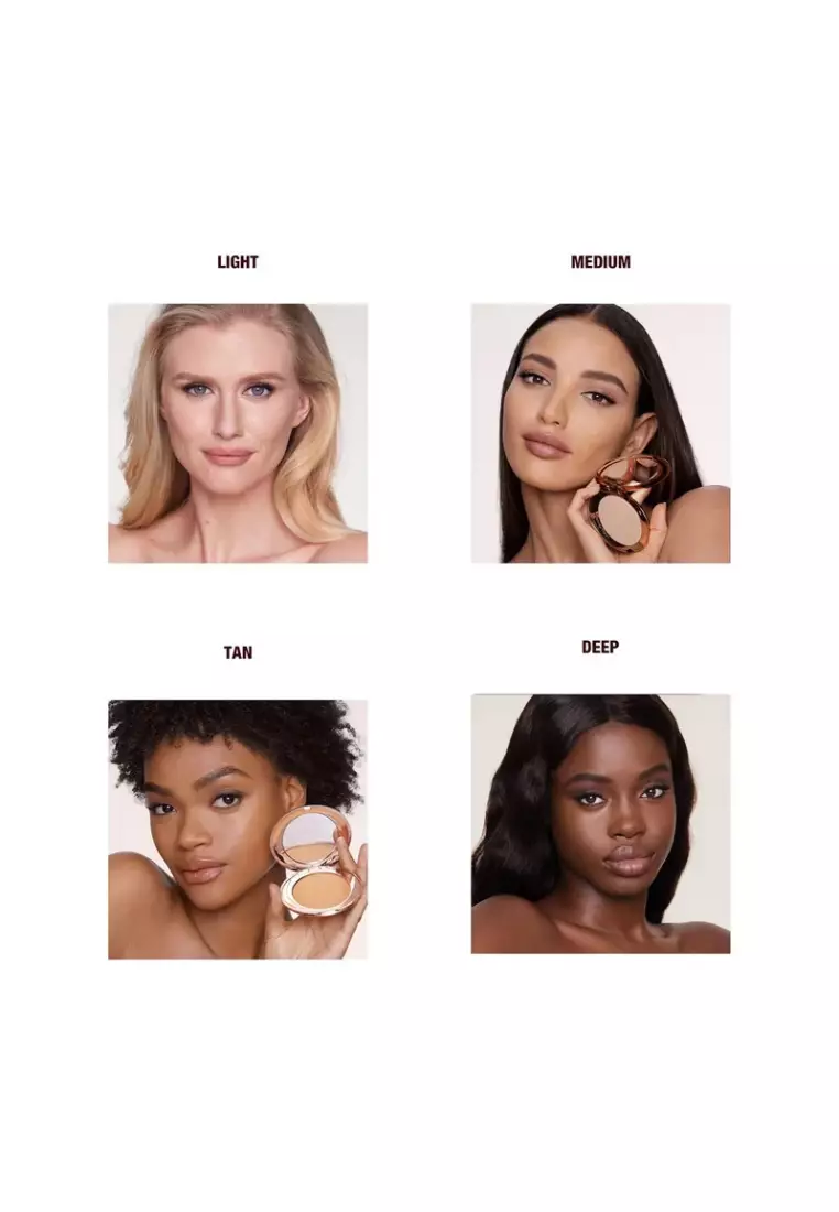 CHARLOTTE TILBURY - 輕盈無瑕蜜粉餅 #1 Fair 8g