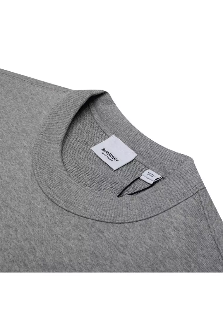 Burberry grey crew clearance neck