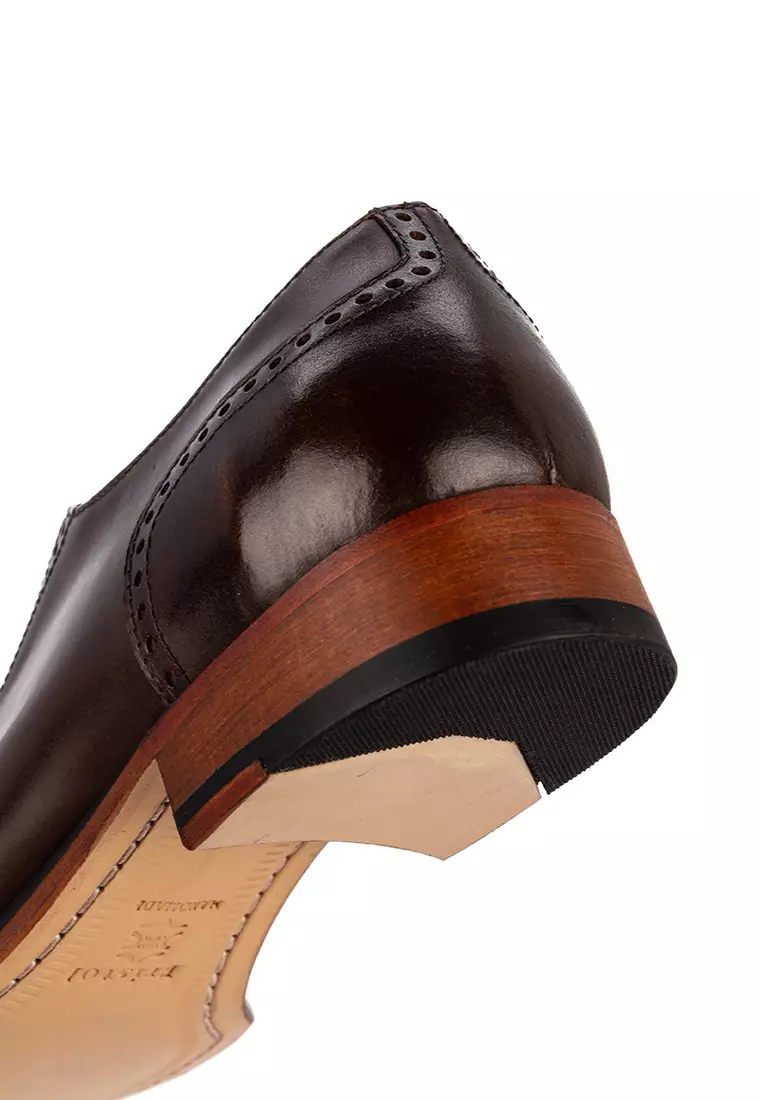 Balmoral Brown Brush-off Oxford Shoes