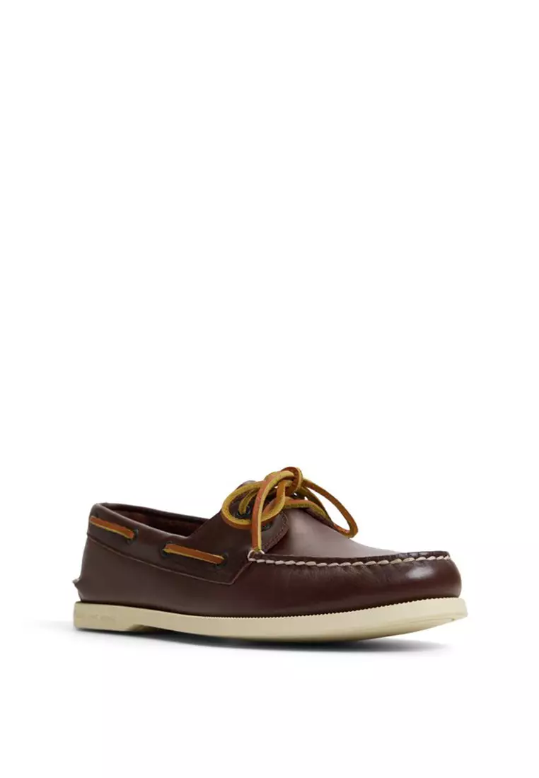 Men's Authentic Original™ 2-Eye Boat Shoes - Brown Primary-Multi (13934343)