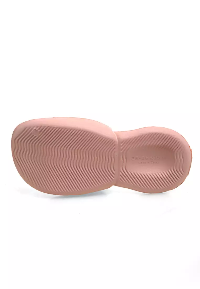Verel Sandal Rumah Anti-Slip Slipper Unisex Quick Drying Material EVA Soft ORIGINAL - Pink
