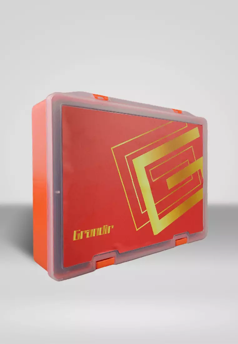 Grandir Gift Set Ikat Pinggang Dompet Kulit Pria Leather Original