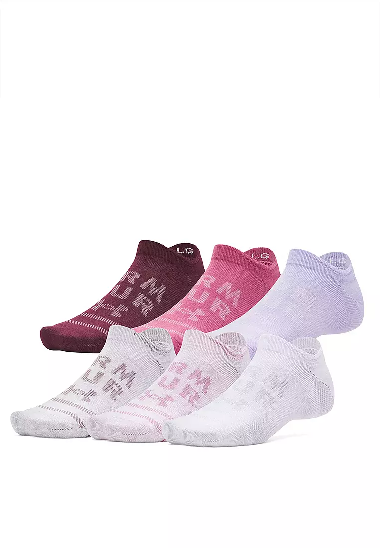 Essential 6-Pack No-Show Socks