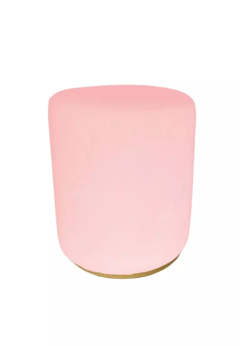 Pink bedroom stools deals