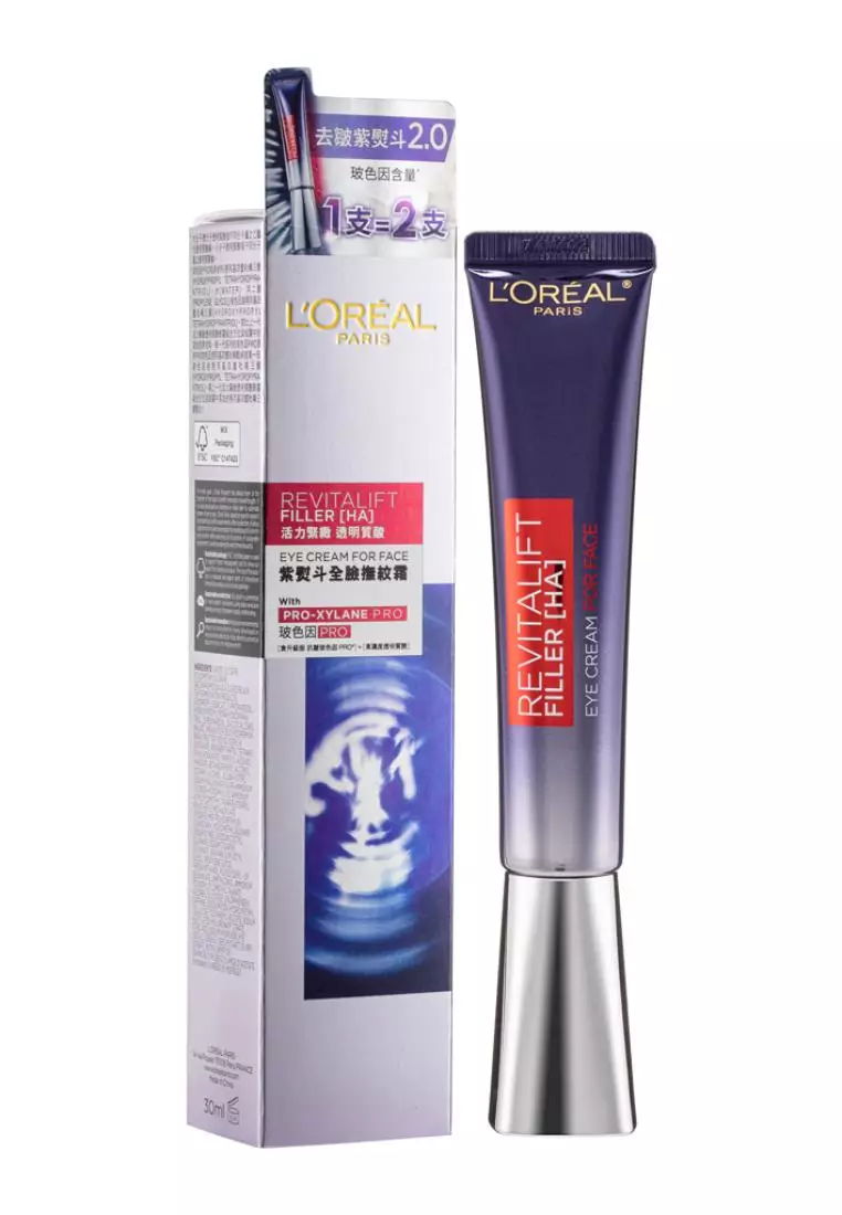 Buy L'Oréal L'Oreal Paris Revitalift Filler Eye Cream For Face 30ml