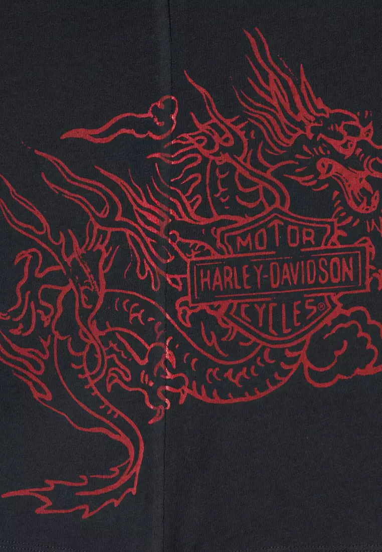 Harley-Davidson Year of The Dragon V-Neck Tee