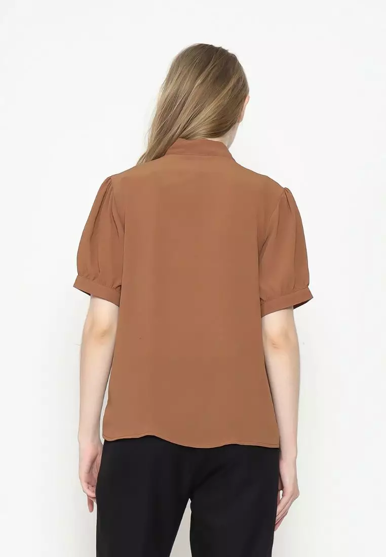 Urban Exchange Anna Blouse Brown
