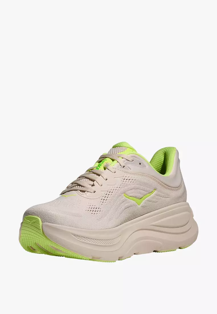 Bondi 9 Wide Running Shoes Mens - Grey