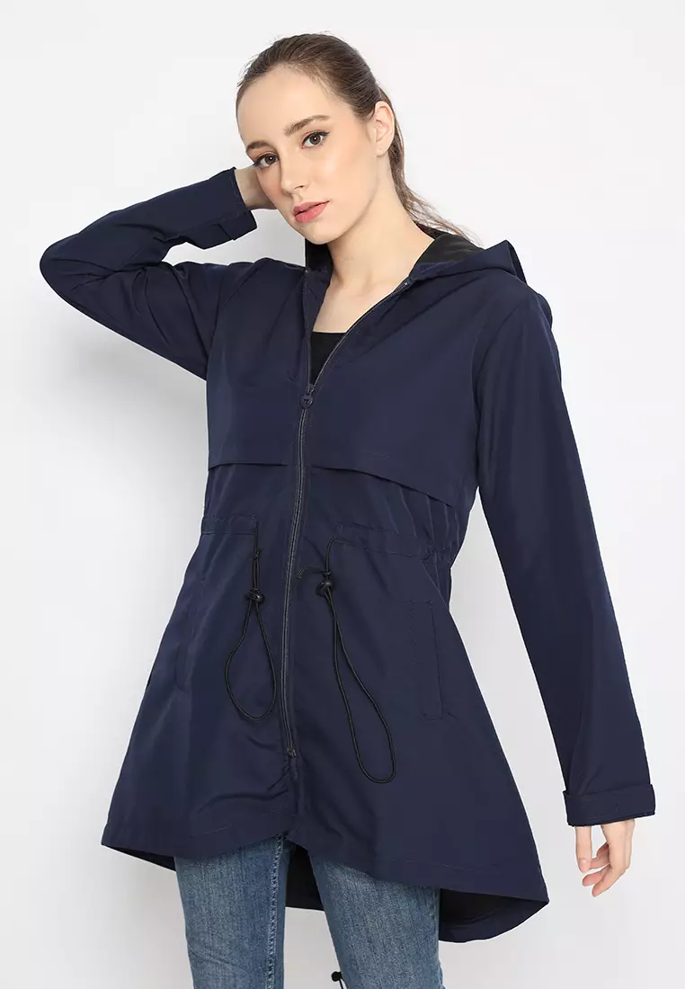Faiqa Jacket Navy