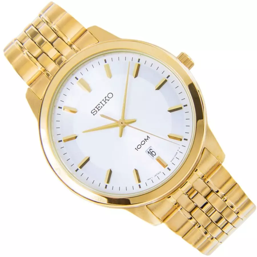 Seiko SUR034P1 Rantai Gold Cowok