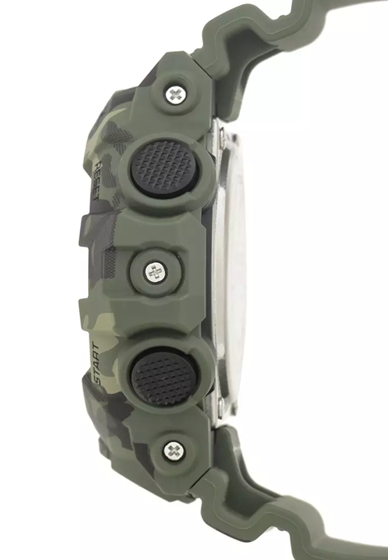 Casio G-SHOCK Jam Tangan Pria - Green Army - Resin - GA-700CM-3ADR