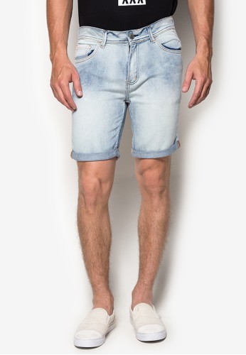 Regular Fit Shorts (Light Blue)
