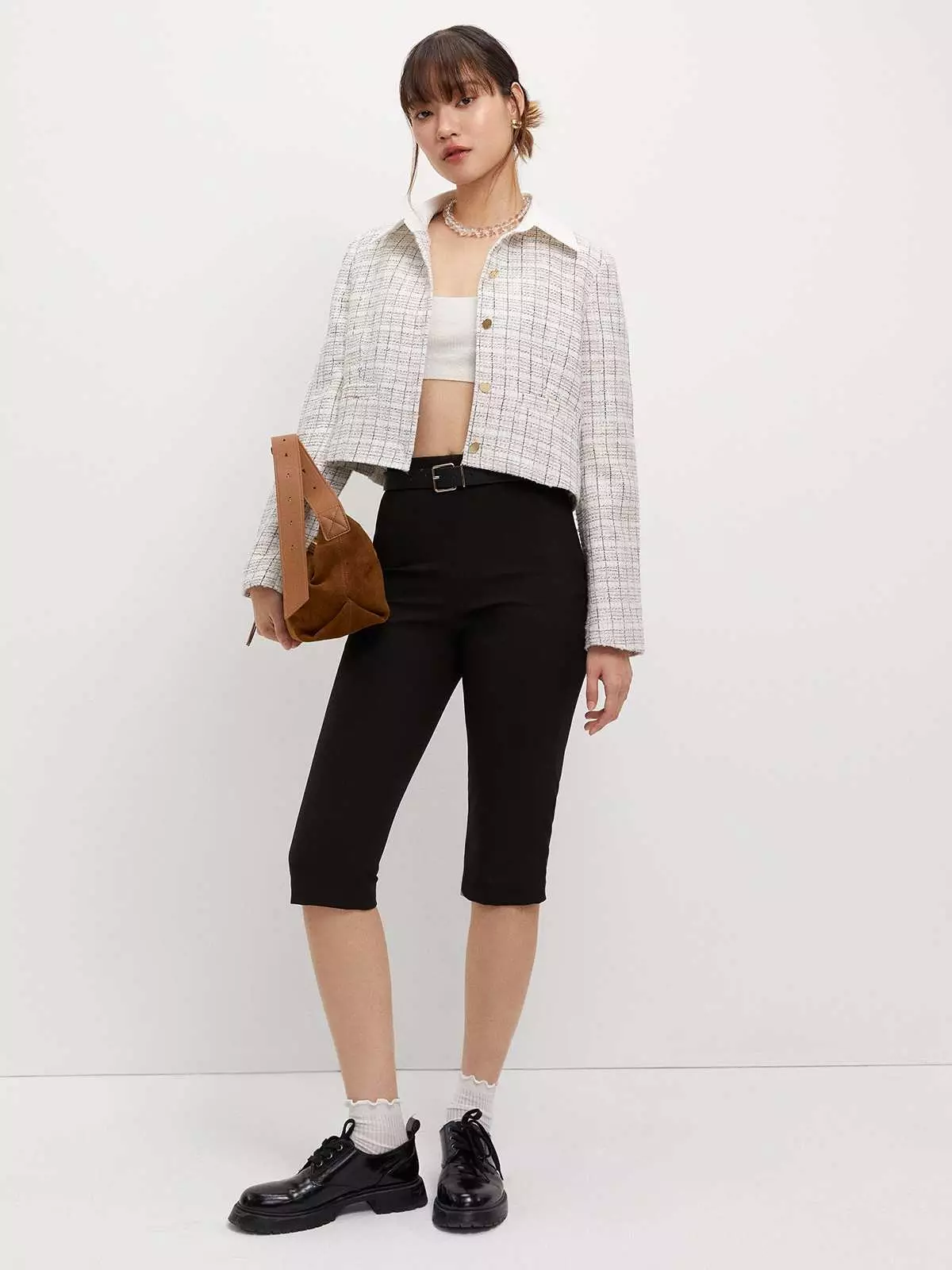 Tweed Jacket - White