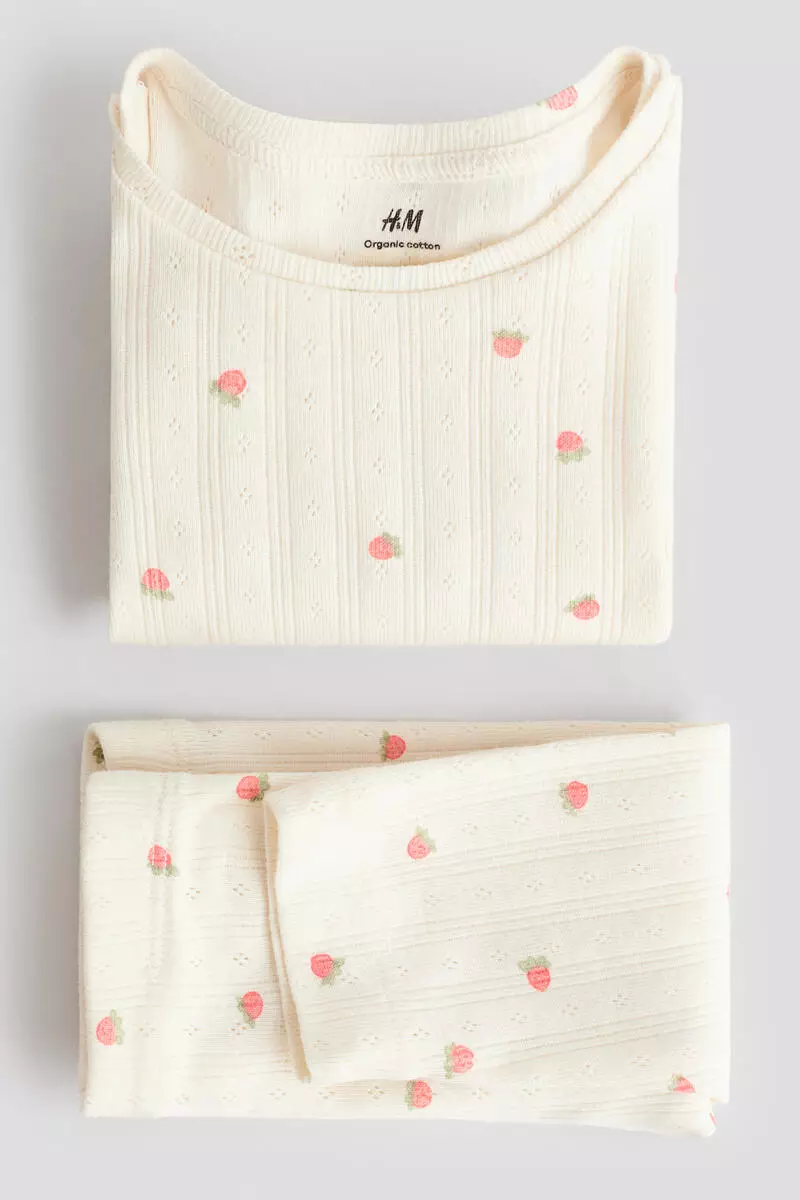 2-piece printed cotton set