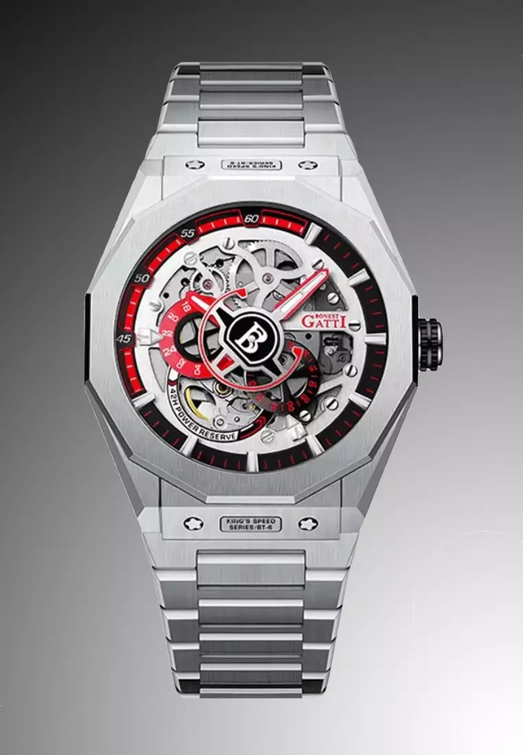 Automatic Unisex Stainless Steel Watch, Stainless Steel Bracelet