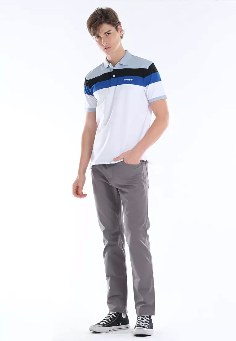 Wrangler Men's Multicolor Polo Shirt