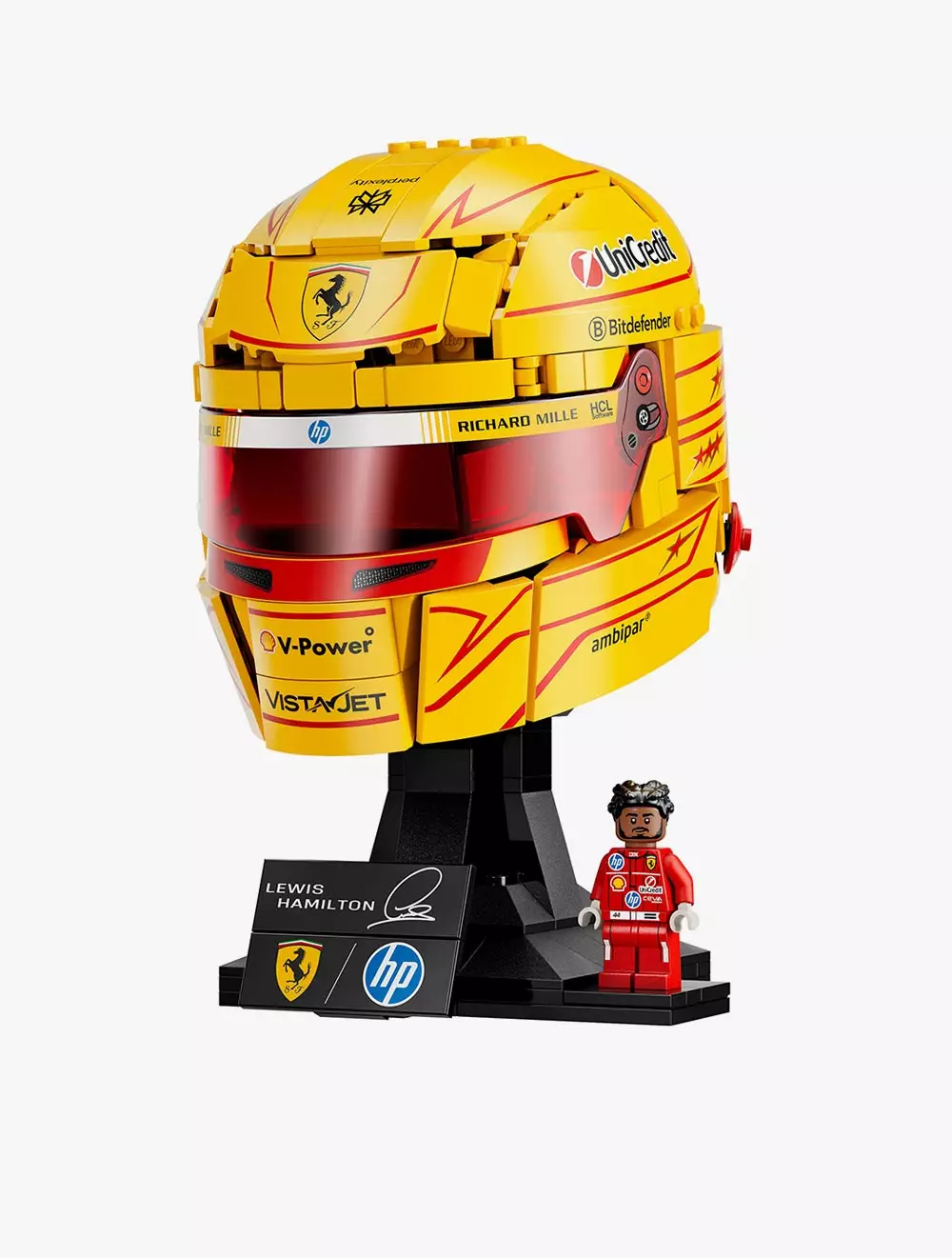 LEGO® Editions Scuderia Ferrari HP Lewis Hamilton Helmet - 43022