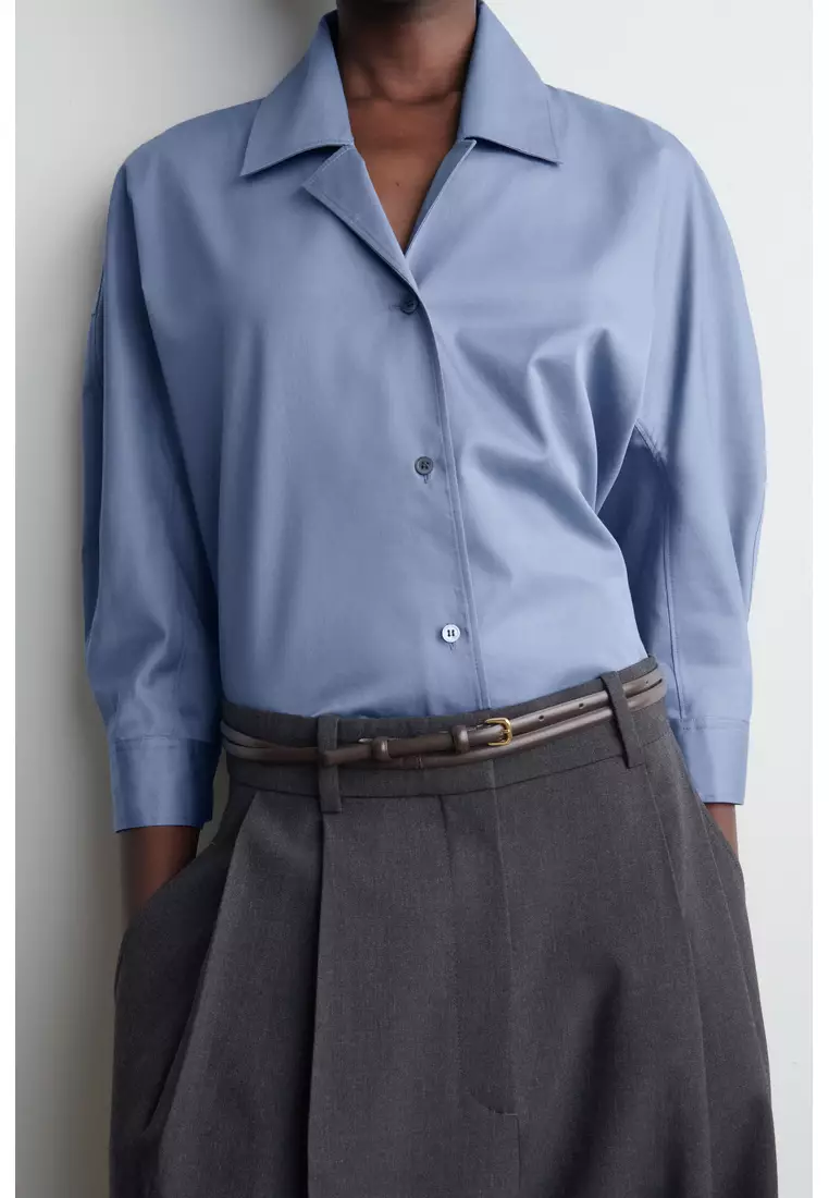 SCULPTURAL COTTON SHIRT