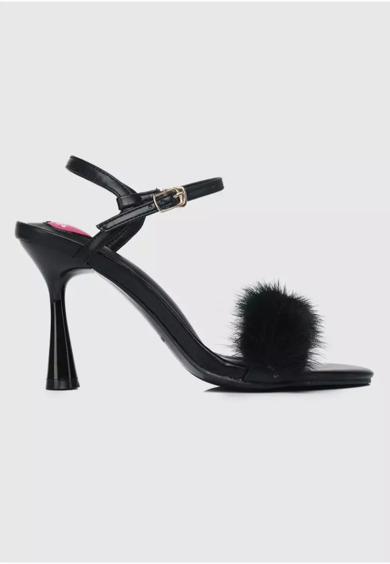 Fur on sale heels online