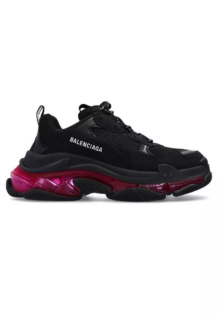 線上選購BALENCIAGA Balenciaga Triple S Clear Sole女裝休閒鞋(黑色