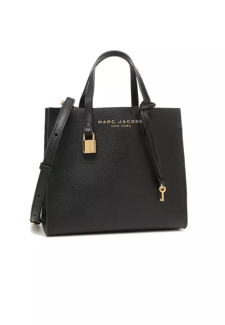 genuine leather tote bag marc jacobs