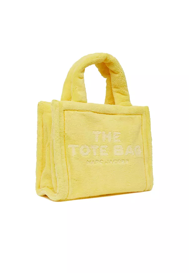 Mini The Tote Terry Cloth Bag Yellow H058M06PF22