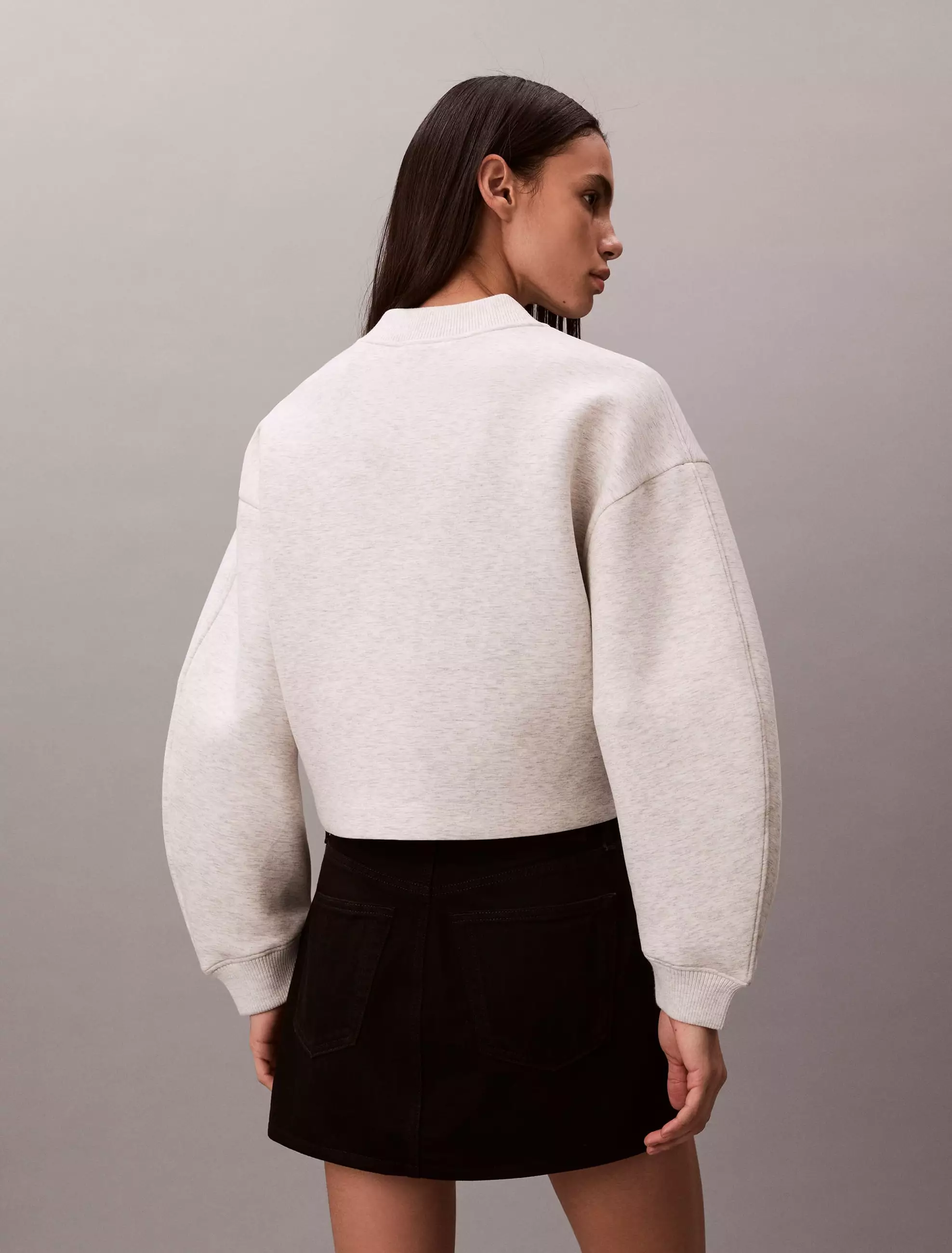 Calvin Klein - CROPPED SPORTY SCUBA BOMBER
