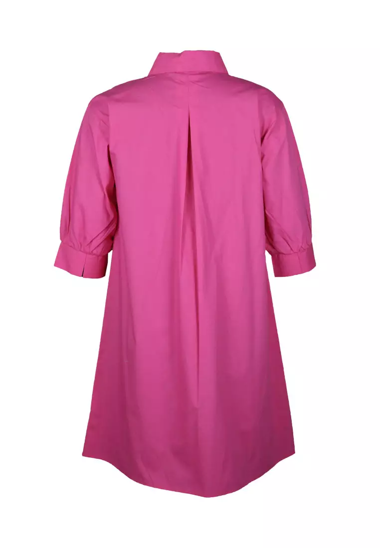 Pito Dito Girl Glints Dress Pendek Anak Pink