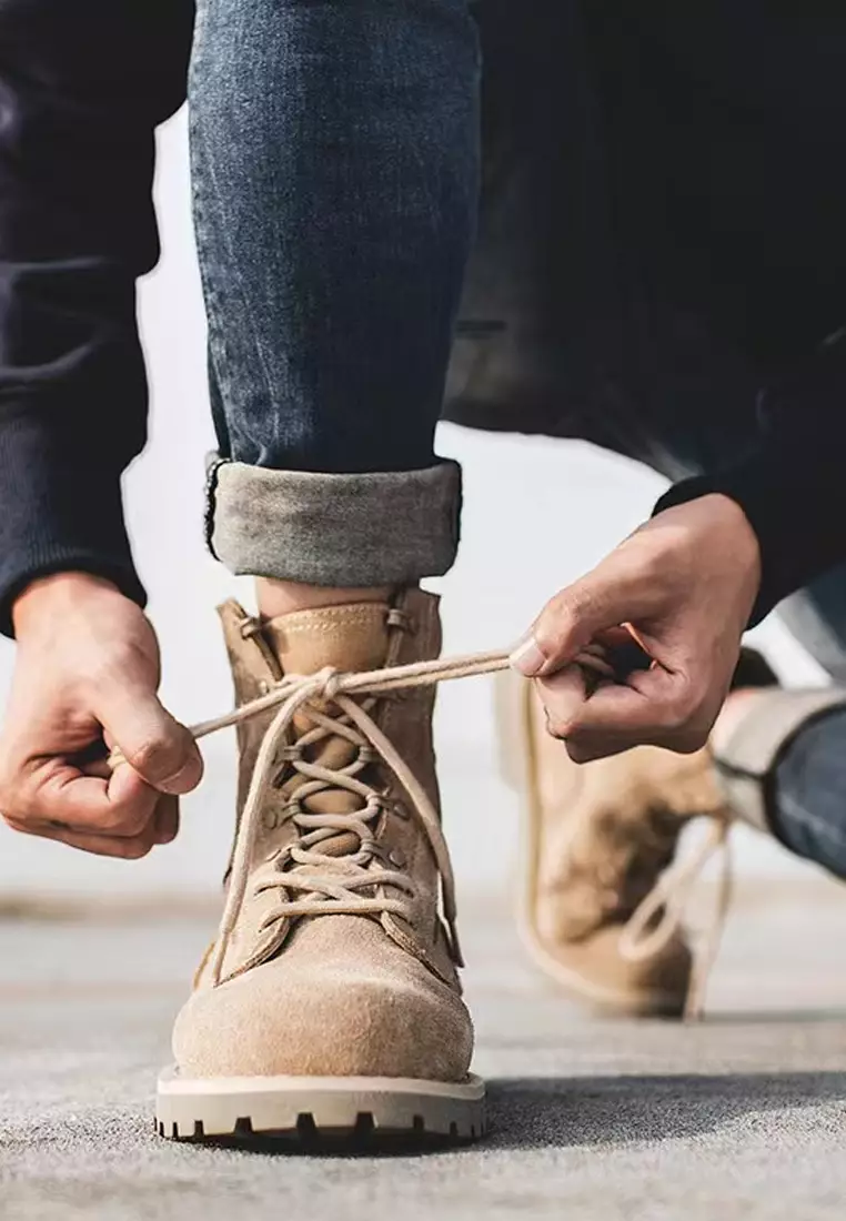 Hidden Heel Stitched Martin Boots CQ1803101