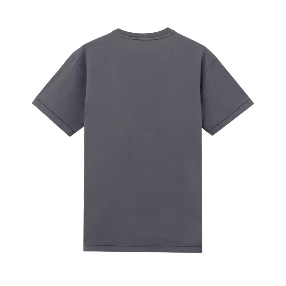 2100027 60/2 Cotton Jersey T-Shirt Blue Grey