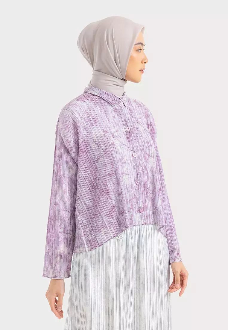 Ria Miranda Lilac Letiz Shirt