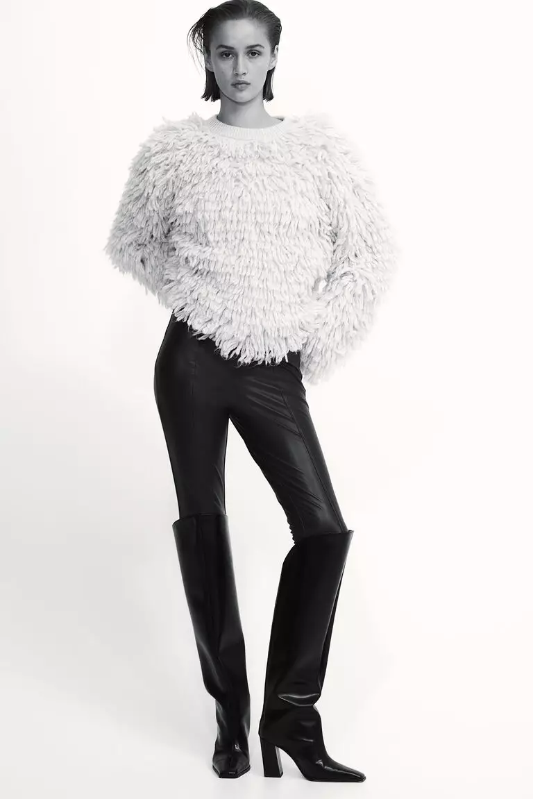 Campbell HW FL PU Leggings