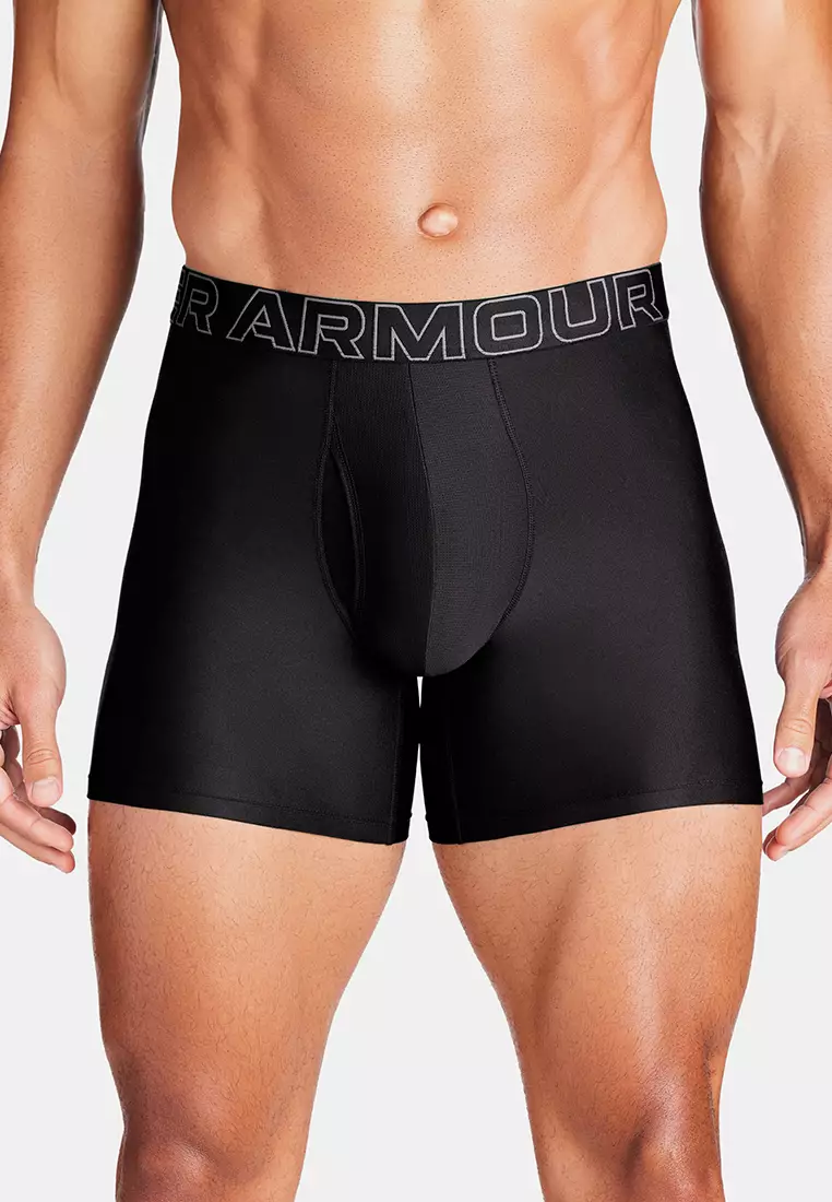 Performance Tech™ 6" 3件裝平腳內褲