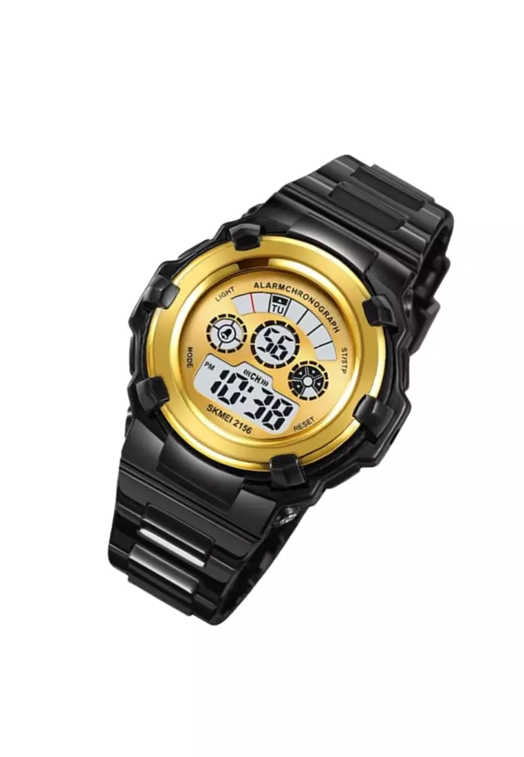 Jam Tangan Digital EL Light Material TPU Waterproof MC56 ORIGINAL