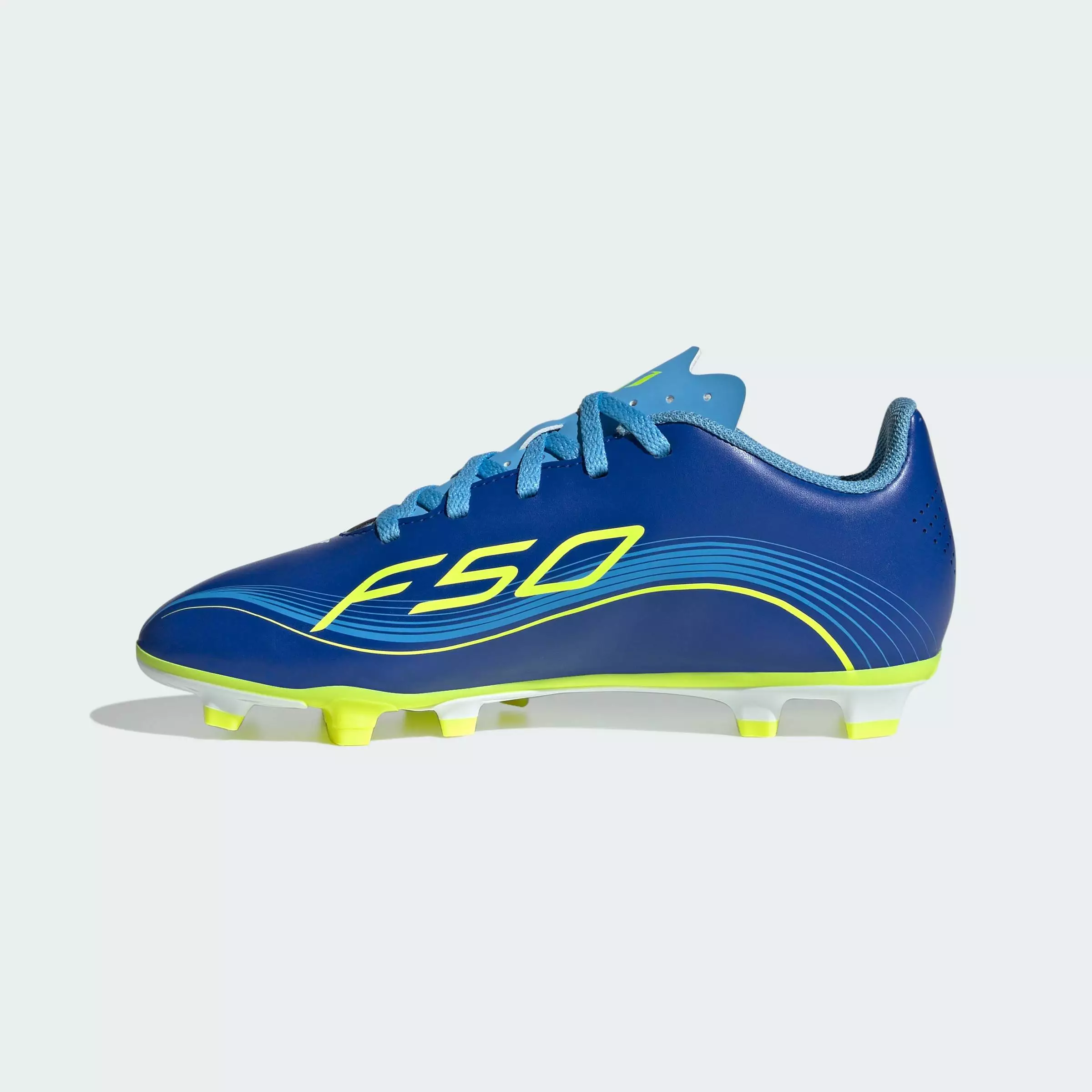 Football F50 Messi Club Firm/Multi-Ground Boots Kids Unisex Blue JP7458