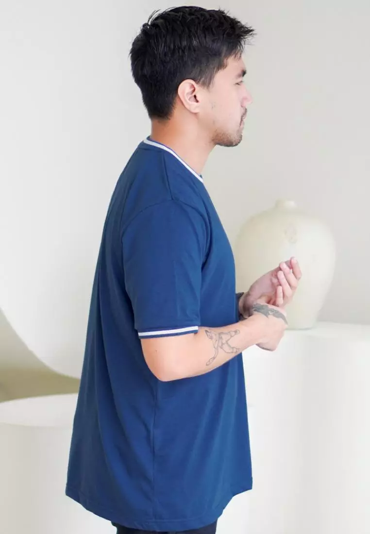 MATSUDA Kaos Polos Pria T shirt Relaxed Fit Oshu