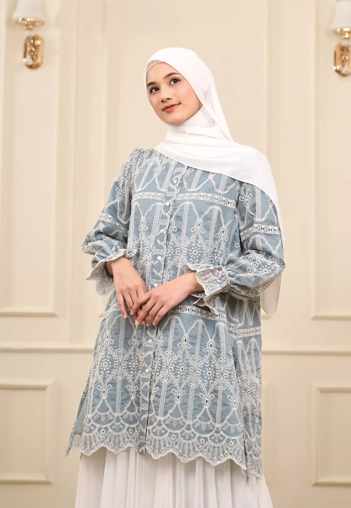 Tatiana Tunic - Azure